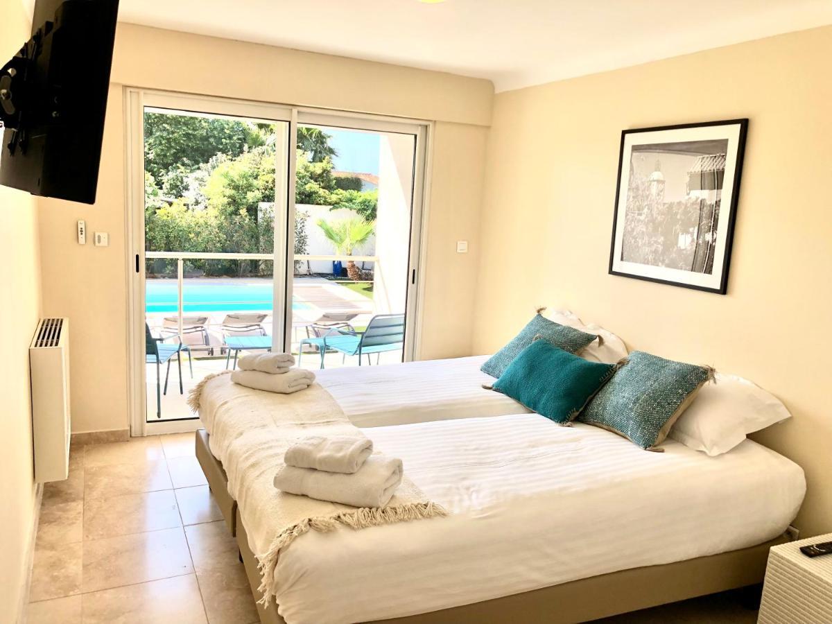 Villa Montfleuri, Vieille Ville A Pieds, Vue Mer, Piscine, 8 Pers Sainte-Maxime Dış mekan fotoğraf