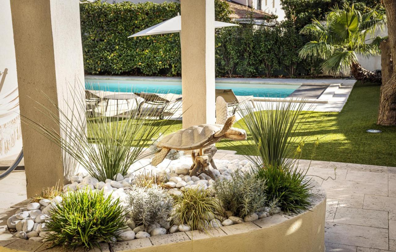 Villa Montfleuri, Vieille Ville A Pieds, Vue Mer, Piscine, 8 Pers Sainte-Maxime Dış mekan fotoğraf